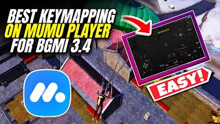 How To Creat Best Keymapping On Mumu Player For BGMI 34 Update [upl. by Mohsen]