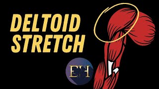 Anterior Deltoid Stretches  How to stretch your Delt muscle  Front shoulder stretching tutorial [upl. by Columbine]