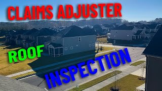 Claims Adjuster Roof InspectionWatch and Learn [upl. by Alleuol]