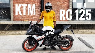 KTM RC 125 review  Most beautiful bike in Bangladesh   The Outsider [upl. by Laehcim]