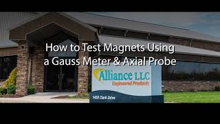 How to test magnets using a gauss meter and axial probe [upl. by Moretta]