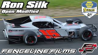 Ron Silk Open Modified Stafford Speedway Spring Sizzler 2023 [upl. by Eelyab715]