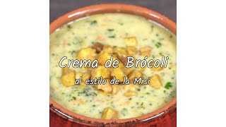 Crema de Brócoli [upl. by Nobie775]