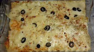 Chicken Lasagna with Creamy Sauce Recipe by Asma Cooking  White Sauce Lasagna [upl. by Nalehp]