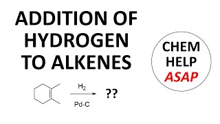 catalytic hydrogenation of alkenes [upl. by Lianna]