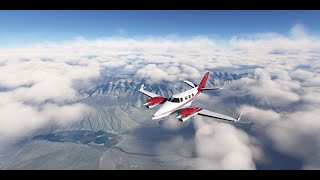 VATSIM Jackson Hole to McCall BSQ Duke [upl. by Coussoule]