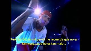 Eminem ft Dido  Stan Traducida y Subtitulada al Español HD  Live in London [upl. by Maryellen]