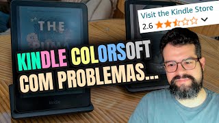 NOVO KINDLE COLORSOFT COM PROBLEMAS [upl. by Crudden]