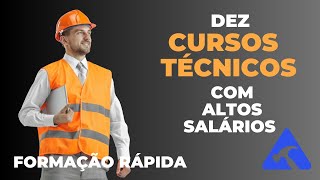 10 MELHORES CURSOS COM ALTOS SALÁRIOS [upl. by Couchman]