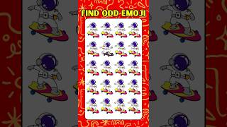 Challenge Find Odd One Out Space Emoji shorts games satisfyingvideo braingames speedysceonds [upl. by Nicolais715]