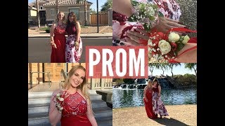 PROM grwm 22  Auslandsjahr USA 201718 [upl. by Keever178]