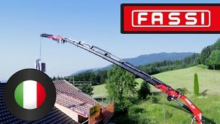 La nuova gru Fassi F990RA xhedynamic [upl. by Haggar]