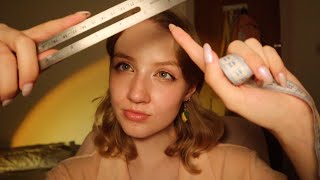 ASMR Measuring you in detail 💫  personal attention soft spoken [upl. by Yesdnyl]