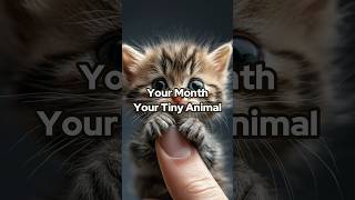 Your Month Your Tiny Animal shorts [upl. by Asyral]