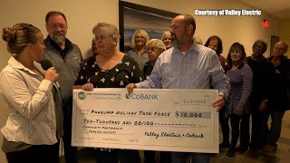 12152023 Pahrump Holiday Task Force Gets BIG DONATION Check [upl. by Elum]