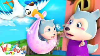 Wolfoo How was Baby Born 🤔 Baby Wolfoo Born Song 🤫 Songs for Kids  Wolfoo Kids Songs [upl. by Sucrad]