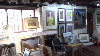 Derwent Wye Fine Art Gallery Rowsley Village Derbyshire UK [upl. by Ayokal]