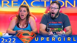 Supergirl 2x22 FINALE REACTION quotNevertheless She Persistedquot [upl. by Hughes]