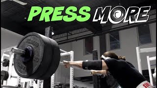 The EASIEST Way To Overhead Press MORE Weight [upl. by Ronna]