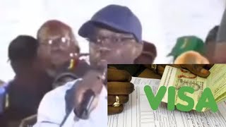 Visa dentrée au Sénégal 🇸🇳 Ousmane SONKO [upl. by Erie]