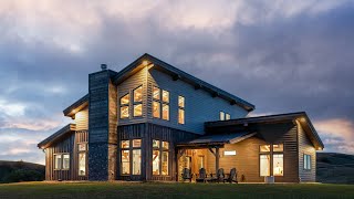 Horizon Point  A Modern Timber Frame Home in Rural America [upl. by Adnarb]