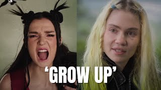 Grimes Responds to Poppy Calling Her Out [upl. by Sammy]