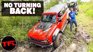 Ford Bronco Raptor Enters Our Mud Pitand We Find Its Limit [upl. by Hailed316]