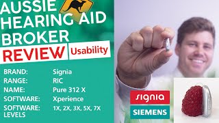 Signia Xperience Pure 312 X Usability  EarDeals [upl. by Mmada957]