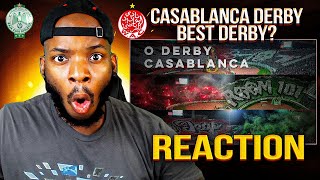 American Reacts to O ESPETACULAR DERBY DE CASABLANCA  WYDAD X RAJA MOROCCO [upl. by Dahle788]