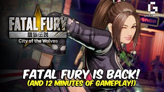 The legendary fighting game is back  Fatal Fury City of the Wolves Handson Preview TGS 2024 [upl. by Sproul]