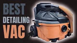 A Must Have For Auto Detailing  Ridgid Shop Vac Review [upl. by Hildie876]