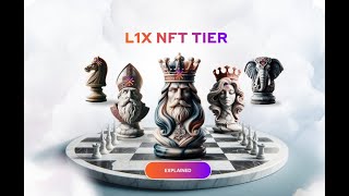 Welcome to the L1X NFT Tier System [upl. by Nnyletak]