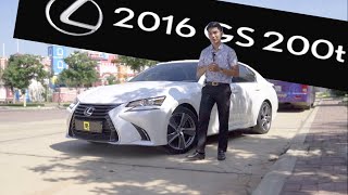 2016 Lexus GS 200t Review By Square Car [upl. by Ybocaj998]