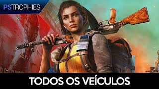 Far Cry 6  Localização de todos os Veículos Troféu Garagem Heroica [upl. by Avevoneg]