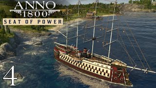 Anno 1800 Season 2  Seat of Power DLC  VOYAGE TO CROWN FALLS  Modded Lets Play  4 [upl. by Galven]