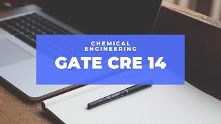 GATE CH CRE 14  Chapter 4  Non Ideal Reactors [upl. by Lilla700]