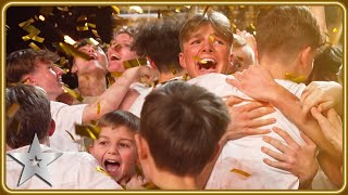 Bruno BREAKS the GOLDEN BUZZER for Phoenix Boys emotional audition  Auditions  BGT 2024 [upl. by Aenit]