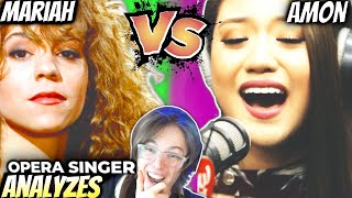 WHISTLE BATTLE  Morrisette Amon VS Young Mariah Carey [upl. by Kurman]