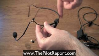 Clarity Aloft Aviation Headset Video Review [upl. by Euqinim]