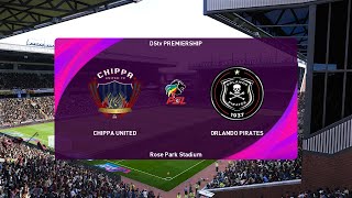 Chippa United vs Orlando Pirates 04052024 Semifinal NedBank Cup PES 2021 [upl. by Stew]