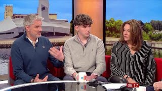 Barnaby Webber Nottingham Stabbing Victim Family Speak Out On BBC Breakfast 21022024 [upl. by Othilie]