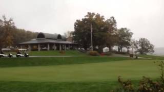 Video Edgewood leads WIAA Div 2 state girls golf  again [upl. by Enilrem]