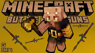 කෑදර ඌරො  Minecraft But We Have Guns  Sinhala  Part 4 [upl. by Otina]