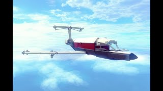 Payne Stewarts 1999 Learjet Tragedy Plane Crash Animation  Besiege [upl. by Aiceled]