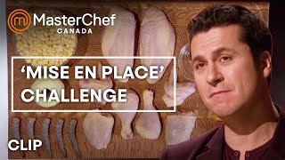 Culinary Precision Test  MasterChef Canada  MasterChef World [upl. by Aihsilef193]