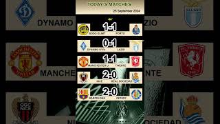 ManchesterTwente Europa League Dynamo KyivLazio prediction NiceReal Sociedad tip BarcelonaGetafe [upl. by Ardehs]