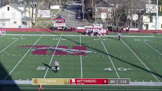 Mens Lacrosse  Wittenberg vs Otterbein [upl. by Nanny40]