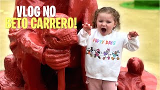 Vlog NO BETO CARRERO WORLD  Stherediva [upl. by Busch796]