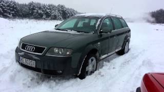 Audi A6 Allroad 27 BiTurbo snow [upl. by Aleet218]