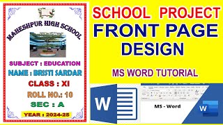 front page project design [upl. by Leahcimnaes]